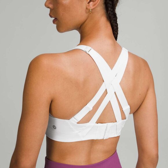 lululemon athletica Other - Lululemon Size 36 DDD White Energy High Support Padded Strappy Sports Bra